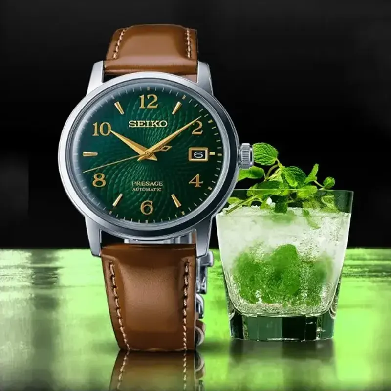 Seiko Men's Presage Cocktail Time Mojito Watch | SRPE45J1